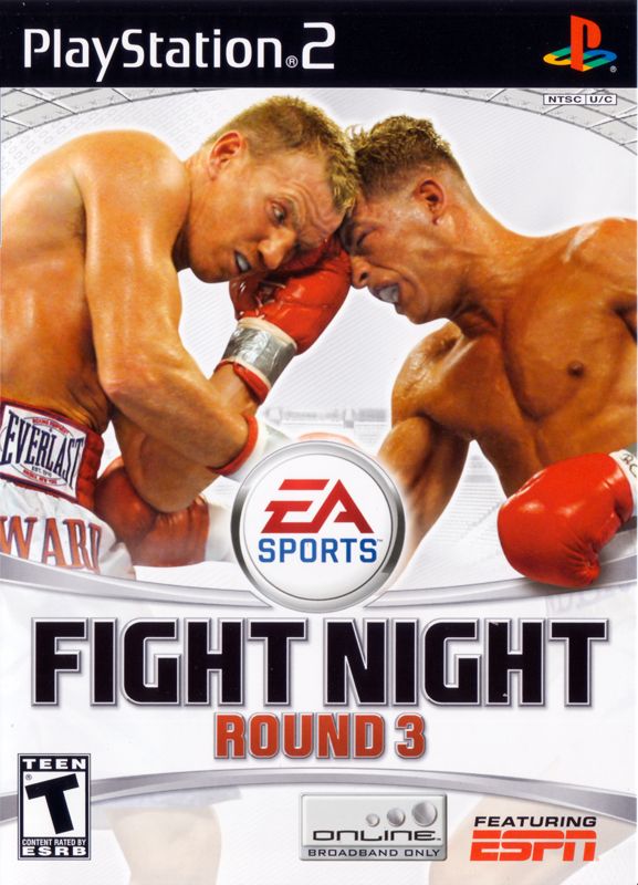 Fight Night Round 3 box art for Playstation 2